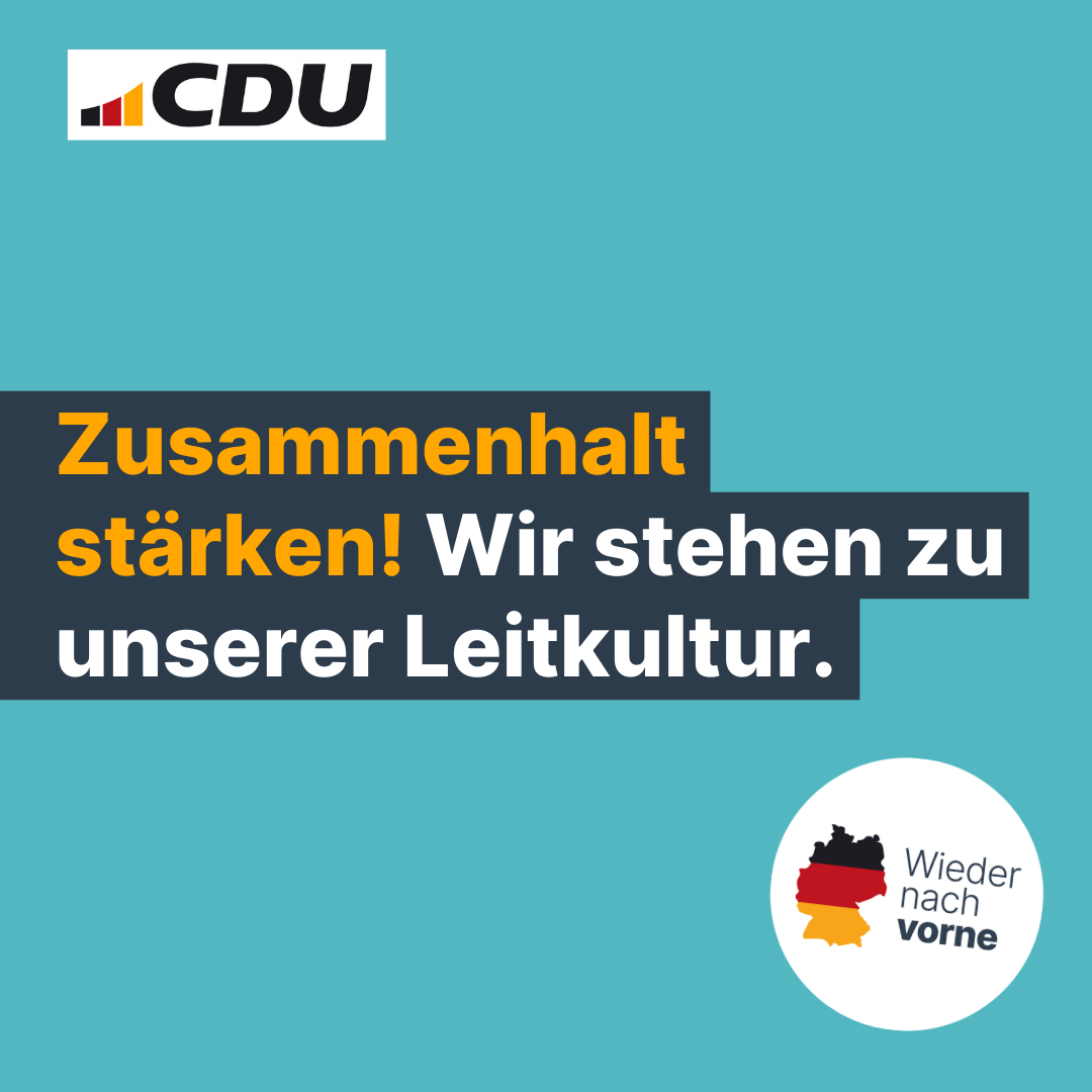 Leitkultur und Zusammenhalt leben 